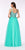 Angela & Alison - 61027 Beaded Scoop Neck Ballgown In Green