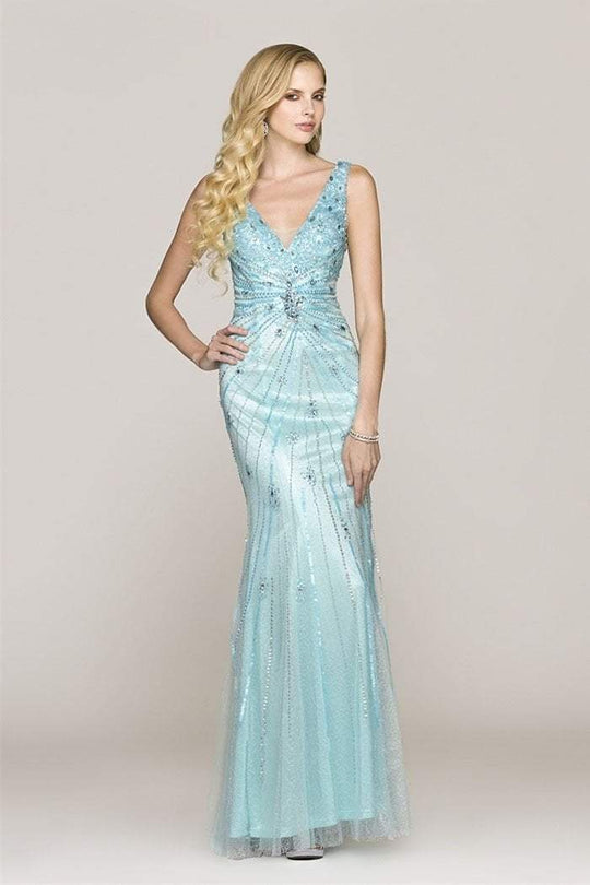 BG Haute - G3117 Dress in Aqua