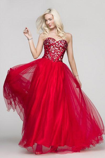 BG Haute - G3228 Dress in Red