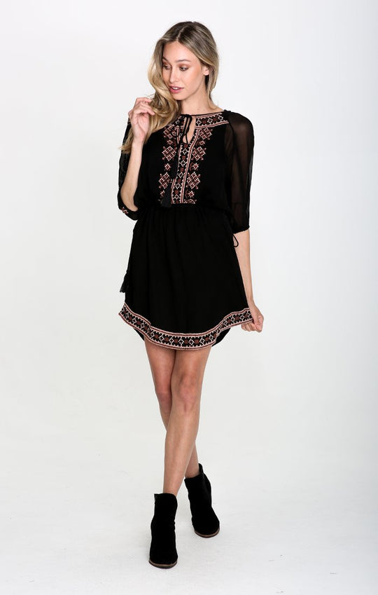 ANCON TASSEL TUNIC