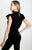 DIANA EMBROIDERED RUFFLE SLEEVE TOP