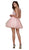 Nox Anabel - B652 Sparkly Lace Applique Bodice Tulle Cocktail Dress