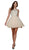 Nox Anabel - B652 Sparkly Lace Applique Bodice Tulle Cocktail Dress