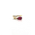 Pink Tourmaline & Peruvian Opal Ring in 18k YG