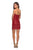 La Femme - 28229 Strapless Sweetheart Short Dress