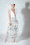Beside Couture by Gemy - BC 1434 Ruffled Floral Embroidered Tier Gown In Pink