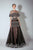 Beside Couture by Gemy - BC 1466 Dotted Tulle Lace A-line Dress In Black