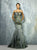 Beside Couture By Gemy - BC1260 Sheer Strapless Fitted Mermaid Gown In Green