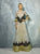 Beside Couture By Gemy - BC1285 Lace Illusion Bateau A-line Dress In Silver and Gold