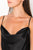 LAMARQUE - BELLA Silk Slip Dress In Black