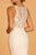 Elizabeth K Bridal - GL2597 Embellished Lace Halter Trumpet Gown In White and Neutral