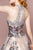 Elizabeth K - GL2655 Gold Embellished Halter Evening Gown In Neutral and Silver