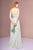 Elizabeth K - GL2666 Shirred Surplice Sweetheart Bodice Gown In Green
