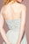 Elizabeth K - GL2666 Shirred Surplice Sweetheart Bodice Gown In Green