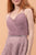 Elizabeth K - GL2667 Ruched Sweetheart A-Line Dress In Purple