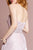 Elizabeth K - GL2674 Glitter Crepe Deep Sweetheart A-line Dress In Pink