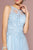 Elizabeth K - GL2693 Beaded Lace A-Line Evening Dress In Blue