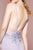 Elizabeth K - GL2696 Beaded Jersey Trumpet Dress In Purple