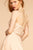 Elizabeth K - GS1621 Illusion Halter Jewel Ornate A-Line Dress In Nude