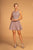 Elizabeth K - GS1623 Jeweled Lace Chiffon A-line Dress In Pink