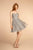 Elizabeth K - GS1627 Strapless Glitter A-Line Cocktail Dress In Silver
