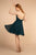 Elizabeth K - GS1637 Ruched Sweetheart A-Line Cocktail Dress In Green