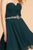 Elizabeth K - GS1637 Ruched Sweetheart A-Line Cocktail Dress In Green