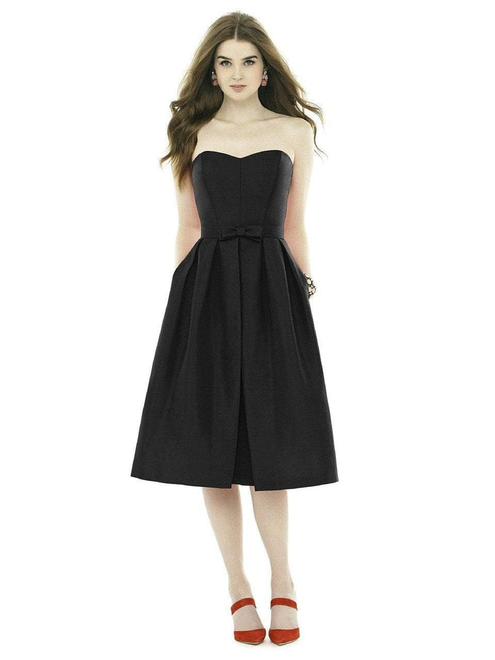 Alfred Sung - D717 Bridesmaid Dress in Black
