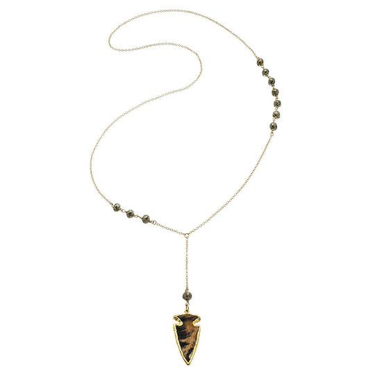 Black Magic Y Necklace