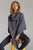 RAGA - Off The Trails Poncho in Blue