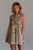RAGA - OPOLE BABYDOLL DRESS IN BROWN