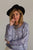 RAGA - Polar Front Sweater in Blue and White