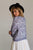 RAGA - Polar Front Sweater in Blue and White