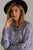 RAGA - Polar Front Sweater in Blue and White