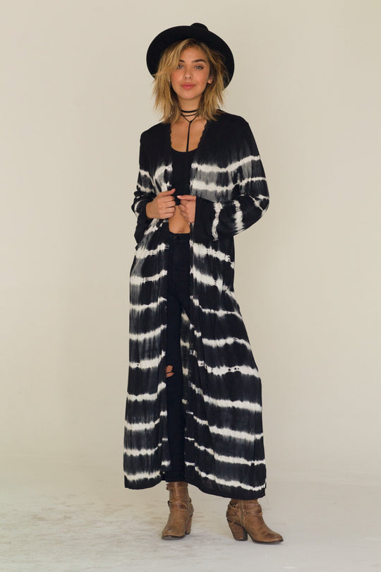 WHITE LIGHTNING CAFTAN