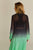 RAGA - Rhythm and Blues Caftan in Black and Green