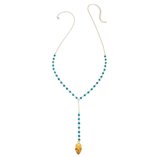 Heather Hawkins - Black Star Y Necklace