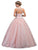 Dancing Queen Bridal - 1169 Sophisticated Halter Illusion Long Gown