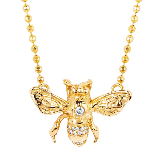 Sacred Honey Bee Necklace