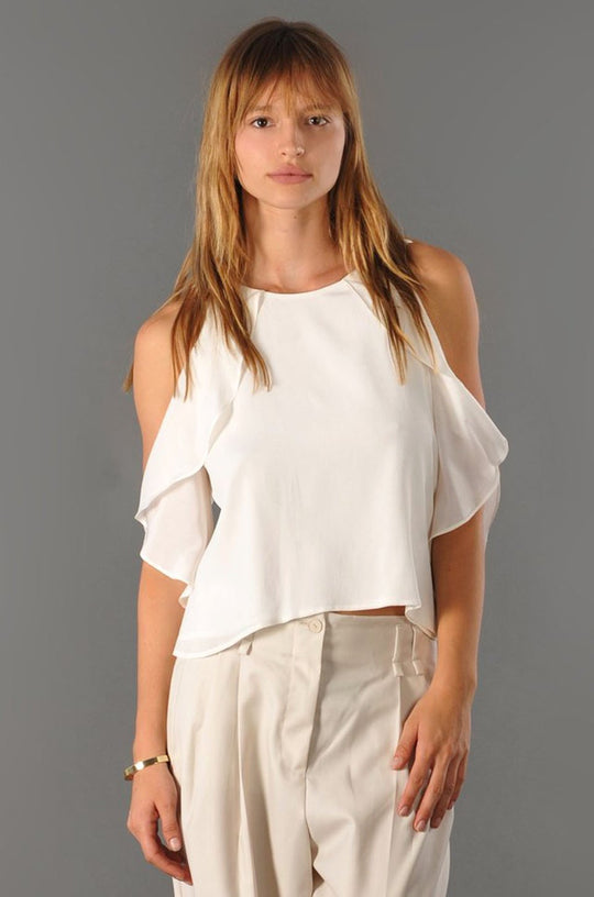 Merritt Charles -  Belzer Blouse | Soft Creme