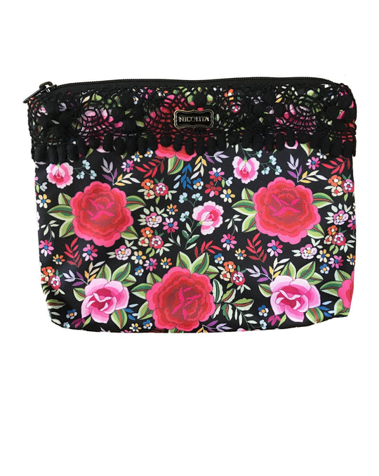 Small Bikini Bag - Spanish Rose