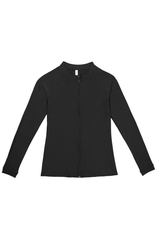 MARIMAR SURF SHIRT-BLACK-UPF 50+