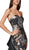 Cinderella Divine - CS025 Sweetheart Brocade Trumpet Dress In Multi-Color