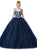 Dancing Queen - 1355 Embroidered Sweetheart Ballgown In Blue