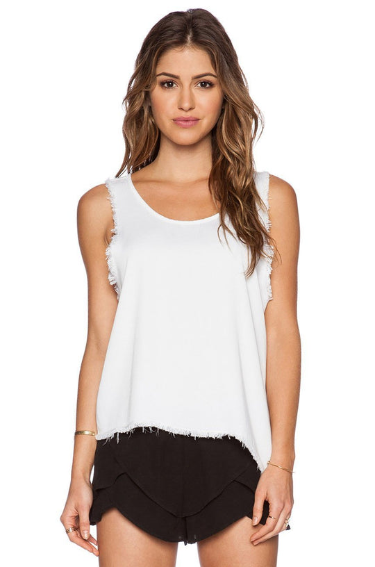 Merritt Charles -  Bruni Tank | White