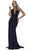 Halter V-neck Sheath Dress