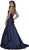 Sweetheart Bodice Ruffled Mikado Trumpet Evening Gown