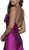 Sweetheart Bodice Ruffled Mikado Trumpet Evening Gown
