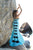 Blush - C1046 Contrast Strapless Bow Ornate Mermaid Gown In Blue and Black