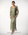 C1060- Three Piece Scallop Jacket Top Skirt Set